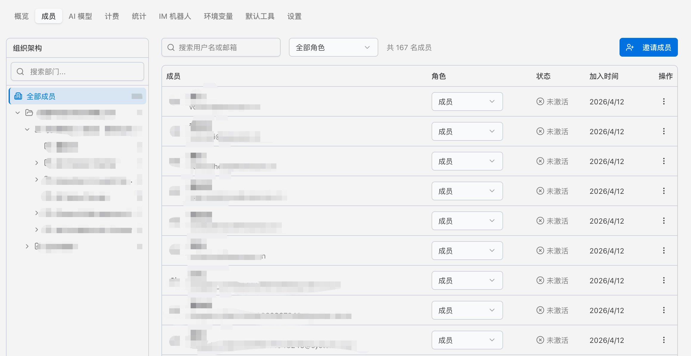 组织成员
